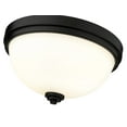 thumbnail image 3 of 3 Light Flush Mount In Traditional Style 15 Inches Wide By 8 Inches High Z-Lite 443F3-Bn, 3 of 7