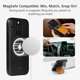 thumbnail image 4 of Funda de piel magnética compatible con iPhone 16 Pro Max, 4 of 9