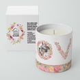 thumbnail image 4 of Bull Terrier Style 5 LOVE 10 oz Decorative Soy Candle, 4 of 4