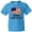 Pacific Blue, variant on Inktastic Military Daddy Always My Hero Youth T-Shirt