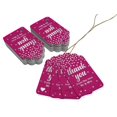 thumbnail image 3 of Inkdotpot Real Silver Foil ThankYou From The New Wedding Tags Favor Hang Paper Tags 100 Pack, 3 of 6