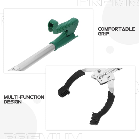 Hemobllo Ergonomic Plastic Trash Grabber Tool with Comfortable Grip, , 1 Piece for Easy Waste Pickup