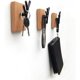 thumbnail image 3 of Perchero de pared vintage, 2 uds., gancho de madera para puerta, forma de rama, gancho de pared de madera para perchero, baño, cocina, 3 of 4
