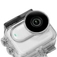 thumbnail image 2 of NATEFEMIN Underwater Housing Waterproof Case 40M Quick Release Mount HD Lens Tempered Glass for Insta360 GO 3, 2 of 8