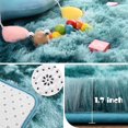 thumbnail image 4 of Luxury Fluffy Area Rug Modern Shag Rugs for Bedroom Living Room Super Soft and Comfy Carpet Cute Carpets for Kids Children Girls Home Decor Cream xFeet, 4 of 9