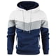 thumbnail image 4 of Sudadera Con Capucha Para Hombre, Fibra De Poliéster, Amigable Con La Piel, Suelta, Para Hombre, A La Moda, Lavable A Máquina, Empalme De Color Para Trabajar Para Acampar ANGGREK  Otros, 4 of 5