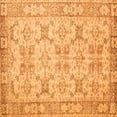 thumbnail image 1 of Ahgly Company Indoor Square Persian Orange Traditional Area Rugs, 6' Square, 1 of 1