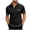 Black, variant on Mens Golf Shirts Summer Short Sleeve Button Down Collared Shirt Casual Lightweight Loose Fit Business Work Shirts with Pocket Wine XL