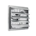 thumbnail image 5 of EuKer 24" Wall Mounted Fan, 3837 CFM/1400 RPM Heavy-Duty Ventilation Fan with Auto Aluminum Shutters for Attic, Garage, Silver, 5 of 7