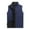 Dark Blue, variant on Yindaity Men's Windproof Lightweight Golf Vest Outerwear with Pockets, Softshell Sleeveless Jacket for Running Hiking Sports Dark Blue,XL