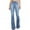 Light blue, variant on Jeans for Women Trendy Skinny Stretch Jeans Button Down Jeans with Pockets Booty Shaping Flare Jeans Classic Denim Pants
