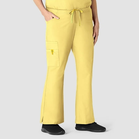 

Wink Origins Romeo - Women s Flare Leg Cargo Scrub Pant Yellow M