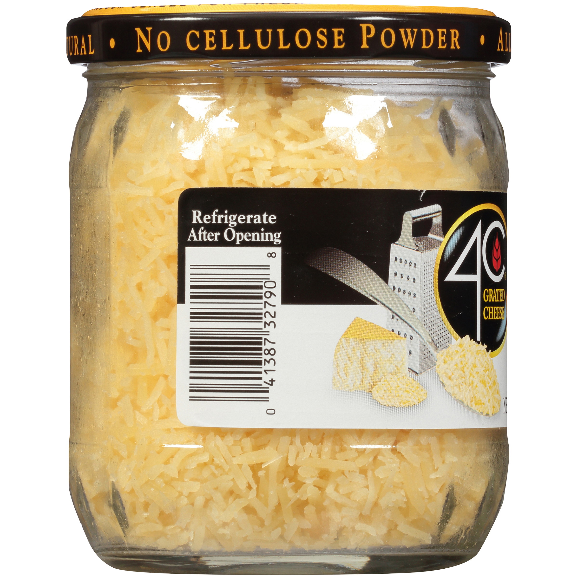 4C Homestyle Parmesan Grated Cheese 6 oz Jar - image 3 of 10