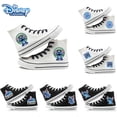 thumbnail image 2 of Disney-zapatos de lona con dibujos animados para hombre y mujer, zapatillas de deporte blancas, Stitch Kawaii, Tenis informales, regalos para niños, 2 of 5