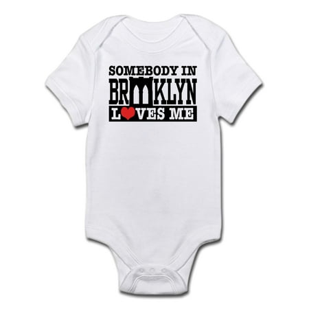 

CafePress - Somebody In Brooklyn Loves Me Infant Bodysuit - Baby Light Bodysuit