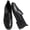 Black, variant on Loafers for Women Penny Slip‑On Loafer Shoes Faux Leather Flat Casual Comfortable Dress Shoes for Office Daily Wear