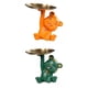 thumbnail image 1 of 2x Resin Tigers Statue Tray key Storage Holder Living Room Decor Ornament Baoblaze none, 1 of 6