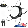 thumbnail image 1 of Linterna LED recargable para acampar, 5 modos, impermeable, portátil, con batería externa de 2000 mAh, ideal para exteriores y senderismo., 1 of 4
