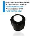 thumbnail image 4 of GREENCYCLE 1 Roll (1000 Labels/Roll) Medium White Multipurpose Label Compatible for Dymo 30334 2-1/4"(57mm) x 1-1/4"(32mm) LabelWriter Printer,BPA Free, 4 of 5