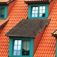 thumbnail image 4 of FUTUREORYY Garden Thatch Roofing Grey Plastic for Outdoor Patio Decorations 1Set, 4 of 5