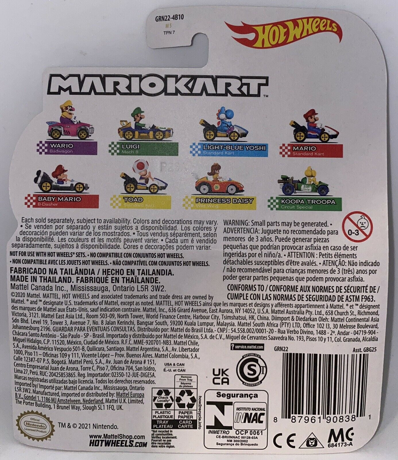 Mattel® Hot Wheels® Mario Kart™ Bowser Badwagon Toy Vehicle, 1 ct - Ralphs