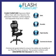 thumbnail image 5 of Emma + Oliver Ergonomic Black Mesh Office Chair-Synchro-Tilt, Headrest, Adjustable Pivot Arms, 5 of 15