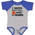 thumbnail image 3 of Inktastic I Watch Basketball with Grandpa Boys Baby Bodysuit, 3 of 5