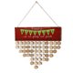 thumbnail image 1 of Tablero de cumpleaños de familia Cumpleaños de madera Cumpleaños Calendario Muro de colgando artesanales de madera natural Ornamentos de la placa de madera para los amigos JM01068 Inevent HA011592-01, 1 of 7