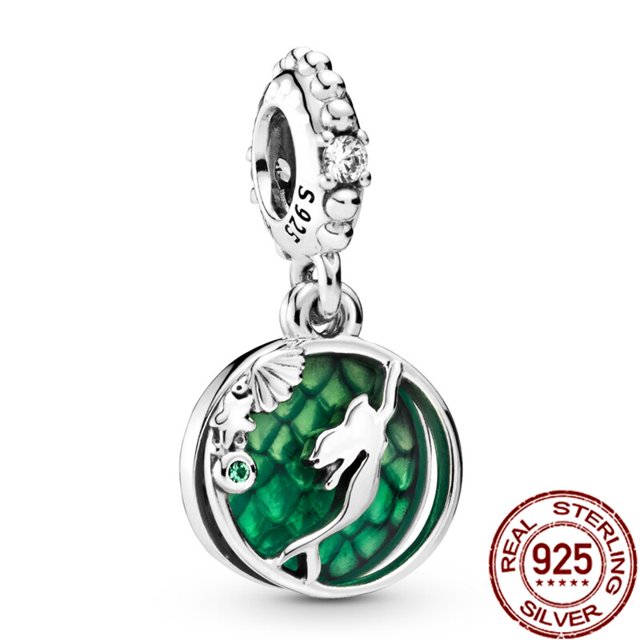Mickey and Minnie encanto beads fit pandora 925 original Bracelet jewelry joyas plata de ley 925 autentica Disney Bead Gao Jinjia LED