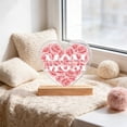 thumbnail image 4 of Adorno de Corazón de Mamá, Cartel de Decoración de Flores con Arco para Mamá, Regalo de Mamá, Día de la Madre, Cumpleaños, Repisa o Recuerdo de Decoración de Paredes, 4 of 7
