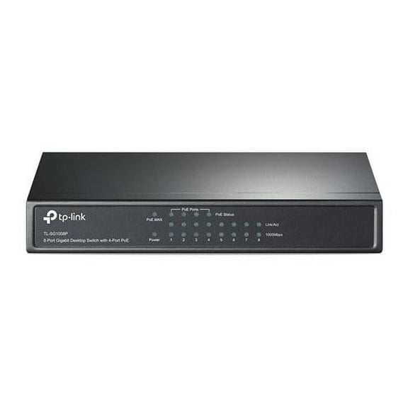 TP-Link TL-SG1008P 8-Port Gigabit Desktop PoE Switch