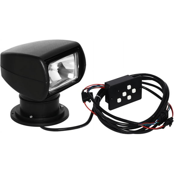 Boat Spotlight Marine Searchlight,Remote Control Search Spot Lights for Boats,12V 100W Marine Spotlight Truck Car Boat Halogen Searchlight