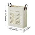 thumbnail image 3 of HOZADOIE Chariot de Rangement Panier à Linge Sale Pliable Grande Capacité pour Salle de Bain, 3 of 6