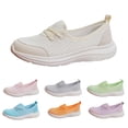 thumbnail image 3 of YOUYEDIAN Womens Orthopedic Shoes Arch Support Tennis Shoes Lightweight Slip on Non Slip House Shoes Mesh Stretch Comfort 2026 Foam Shoes, 3 of 3