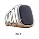thumbnail image 2 of Anillo S Vintage Qarigey Aleación 9 Estilo Rock Retro Talla 7, 2 of 6