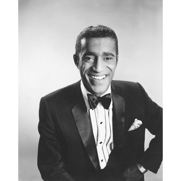 Sammy Davis Jnr Smiling Portrait In Tuxedo 24x36 Classic Hollywood Poster