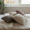 thumbnail image 6 of Double sides furry throw pillow case and insert great to snuggle C, 6 of 11