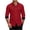 Red—Summer Shirts for Men, variant on BVOFAR Mens Dress Shirts Stretch Long Sleeve Color Block Formal Shirt Business Casual Wrinkle Free Button Down Shirts White S