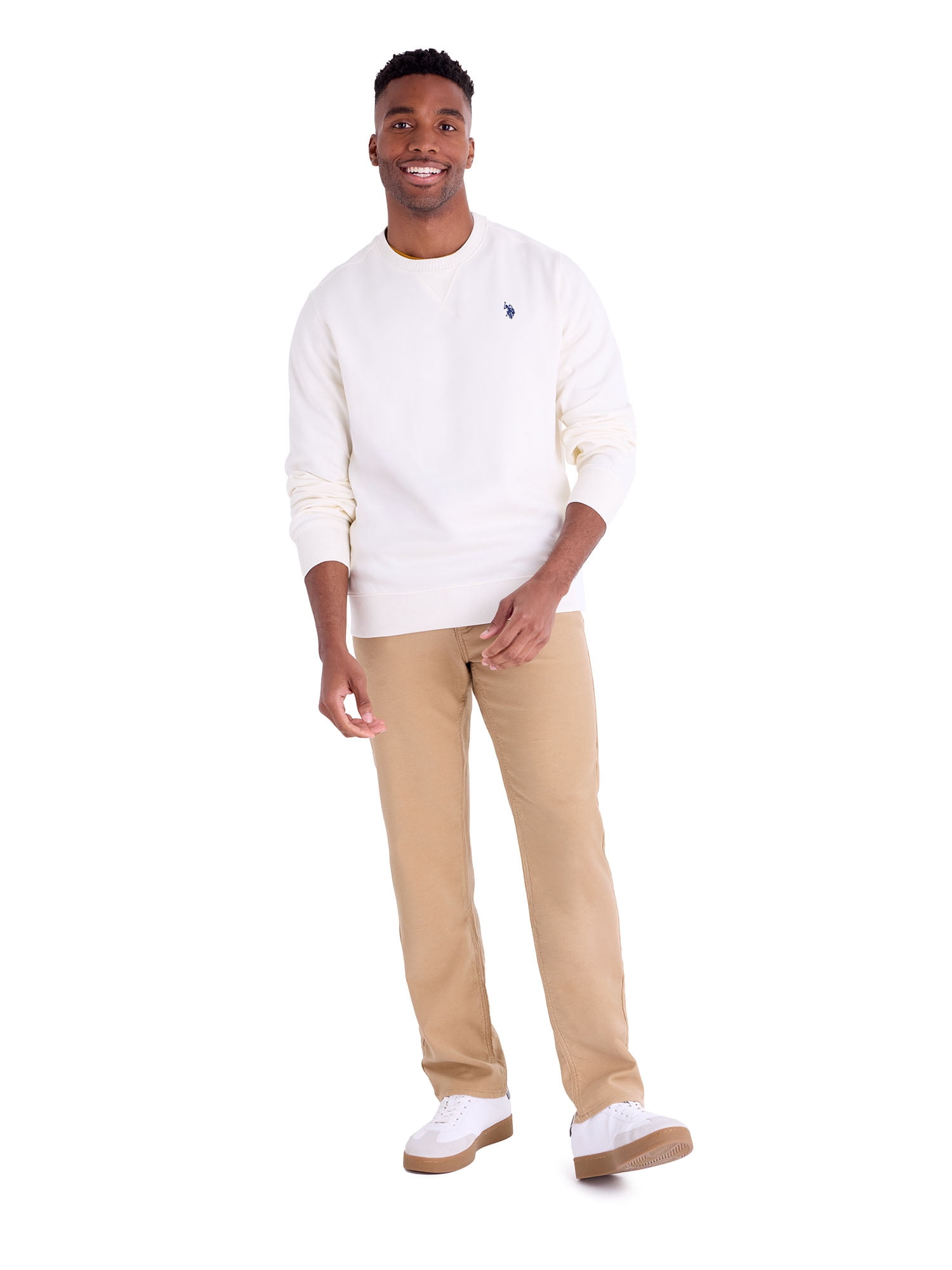 U.S. Polo Assn. Men's Crewneck Fleece Sweatshirt