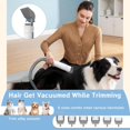 thumbnail image 2 of LIANGKA All-in-One Pet Grooming Vacuum Kit Dog Cat Hair Shedding Vacuum Cleaner with Clipper Nail Grinder & 6 Grooming Tools, 2 of 8