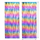 thumbnail image 1 of 4 Piezas Cortinas con Borlas de Metal de 1 x 2 M, Cortinas con Brillo de Fondo, Decoraciones de Ventanas de Pared para Navidad, cumpleaños, Bodas, Navidad y Fiestas, 1 of 7