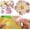 D, variant on IUAMXWU Six Color Optional Cherry Blossom Sealing Clip Refrigerator Sticker Bag Clip Personalized Flower Petal Creative Snack Sealing Clip (petal Shape/ Fixed/multi Color Optional)