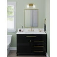 thumbnail image 2 of Spenser Collection Two-Light Brushed Gold Industrial Vanity Light, 2 of 9