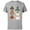 Athletic Heather, variant on Star Wars Grogu Halloween Costumes - Short Sleeve Cotton T-Shirt for Adults - Customized-Athletic Heather