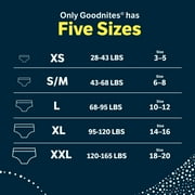 Goodnites Boys Nightime Bedwetting Underwear, L (68-95 lbs), 46 Count (Select for More)