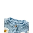 thumbnail image 4 of ITFABS Autumn Toddlers Knitted Cardigan, Long Sleeve Single-breasted Tops, 4 of 9