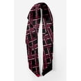 thumbnail image 2 of Bimba Red Boxes Tie-Dye Printed Pure Silk Scarf For Hair Neck Head Bandanas For Women 40 x 80 Inches, 2 of 6