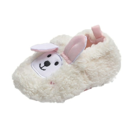 

Baby Shoes Cartoon Cute Walking Shoes Warm Autumn Winter Children Shoes Non-Slip Soft Soled Shoes