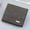 coffee, variant on kladzum Men's Wallet Short Vertical Ultra-Thin Wallet Bank Card Card Package Small Purse, Men's Short Purse