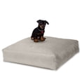 thumbnail image 4 of Jaxx Brio Large Décor Floor Pillow / Meditation Yoga Cushion, Plush Microvelvet, Dove Grey, 4 of 4